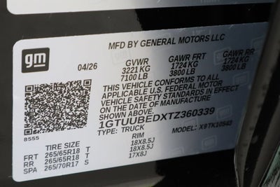 2026 GMC Sierra 1500 SLE