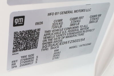 2026 GMC Sierra 1500 Elevation
