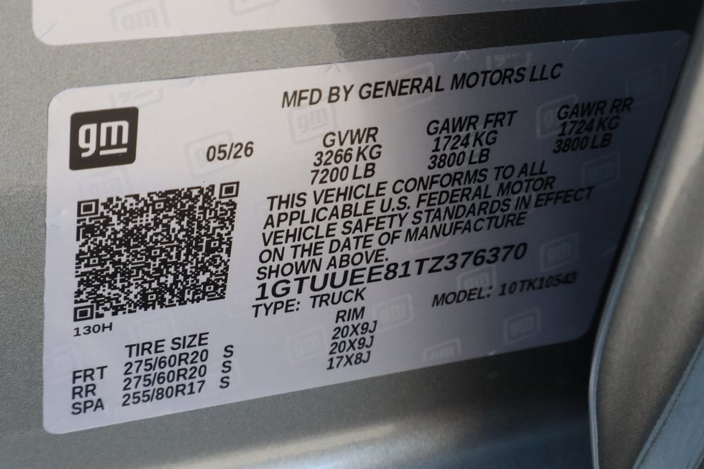 2026 GMC Sierra 1500 AT4