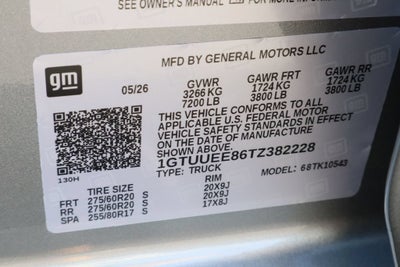 2026 GMC Sierra 1500 AT4