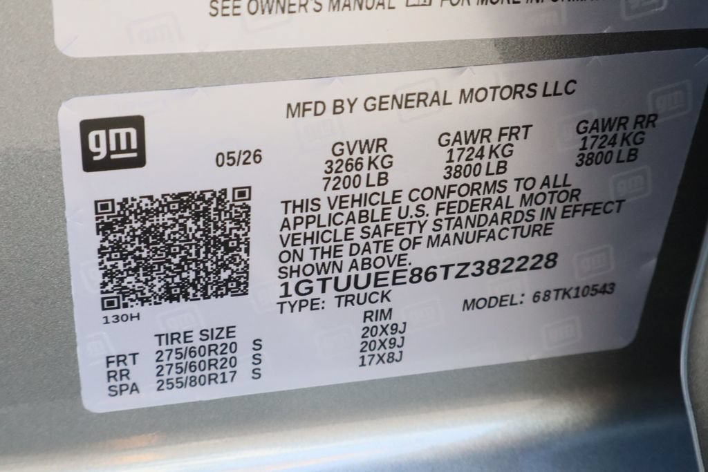 2026 GMC Sierra 1500 AT4