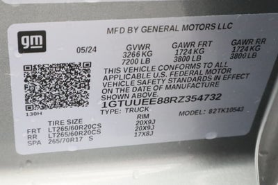 2024 GMC Sierra 1500 AT4