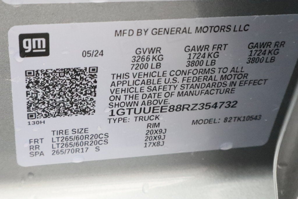 2024 GMC Sierra 1500 AT4