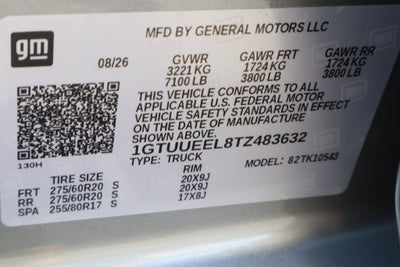 2026 GMC Sierra 1500 AT4