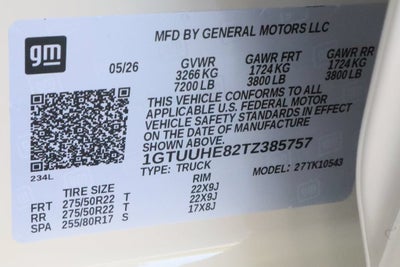 2026 GMC Sierra 1500 Denali Ultimate