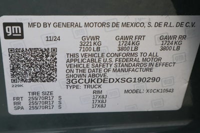 2025 Chevrolet Silverado 1500 LT