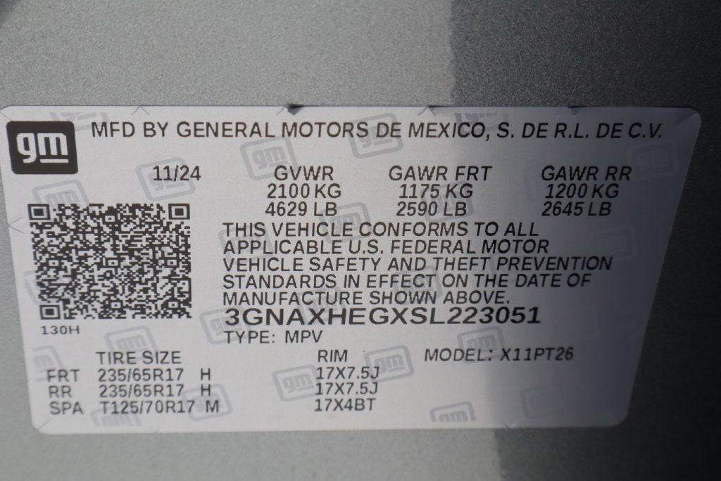 2025 Chevrolet Equinox LT