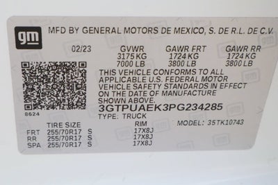 2023 GMC Sierra 1500 Pro