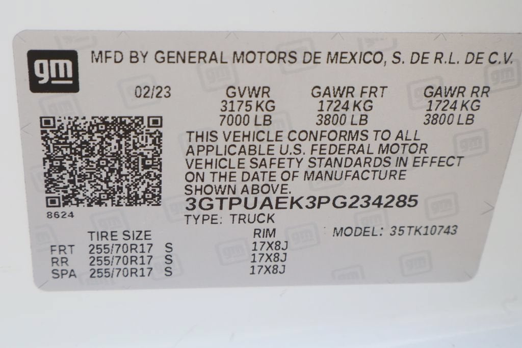 2023 GMC Sierra 1500 Pro