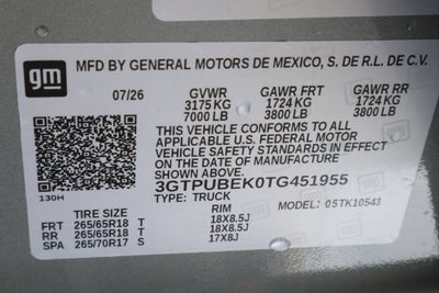 2026 GMC Sierra 1500 SLE
