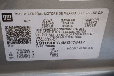 2021 GMC Sierra 1500 SLT