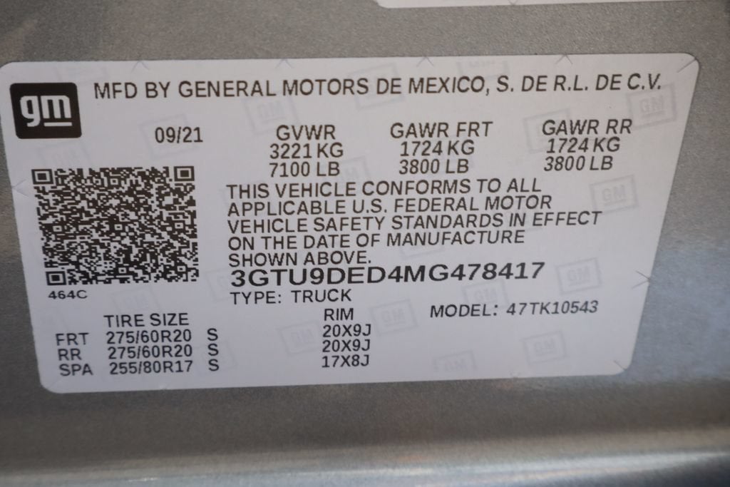 2021 GMC Sierra 1500 SLT