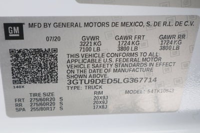 2020 GMC Sierra 1500 SLT