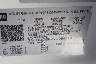 2024 GMC Sierra 1500 SLT