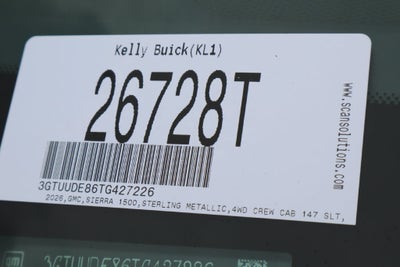 2026 GMC Sierra 1500 SLT