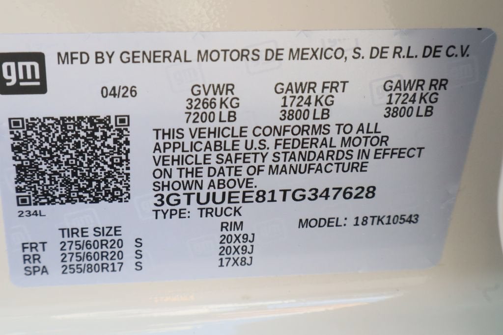 2026 GMC Sierra 1500 AT4