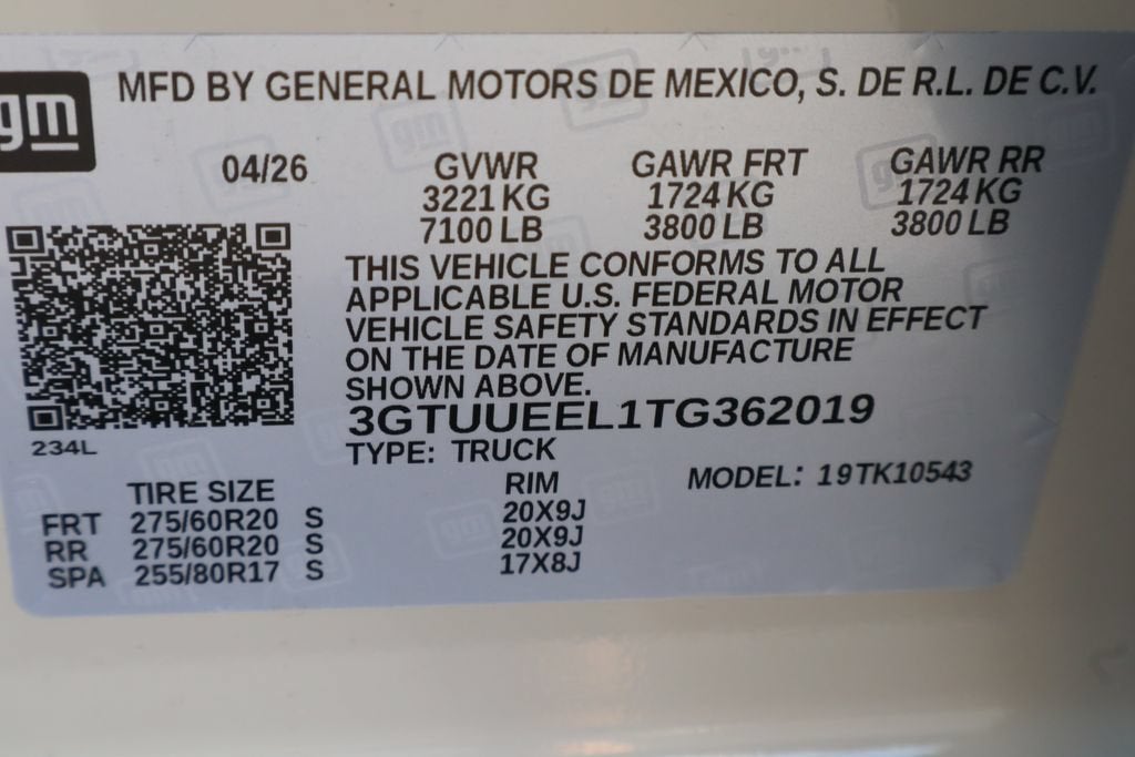 2026 GMC Sierra 1500 AT4