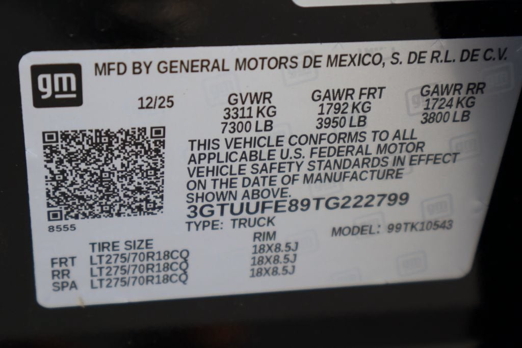 2026 GMC Sierra 1500 AT4X
