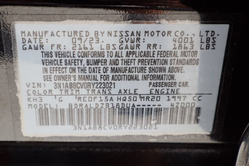 2024 Nissan Sentra SV