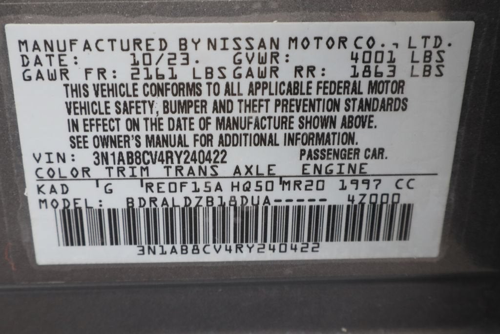 2024 Nissan Sentra SV