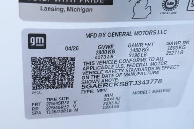 2026 Buick Enclave Avenir