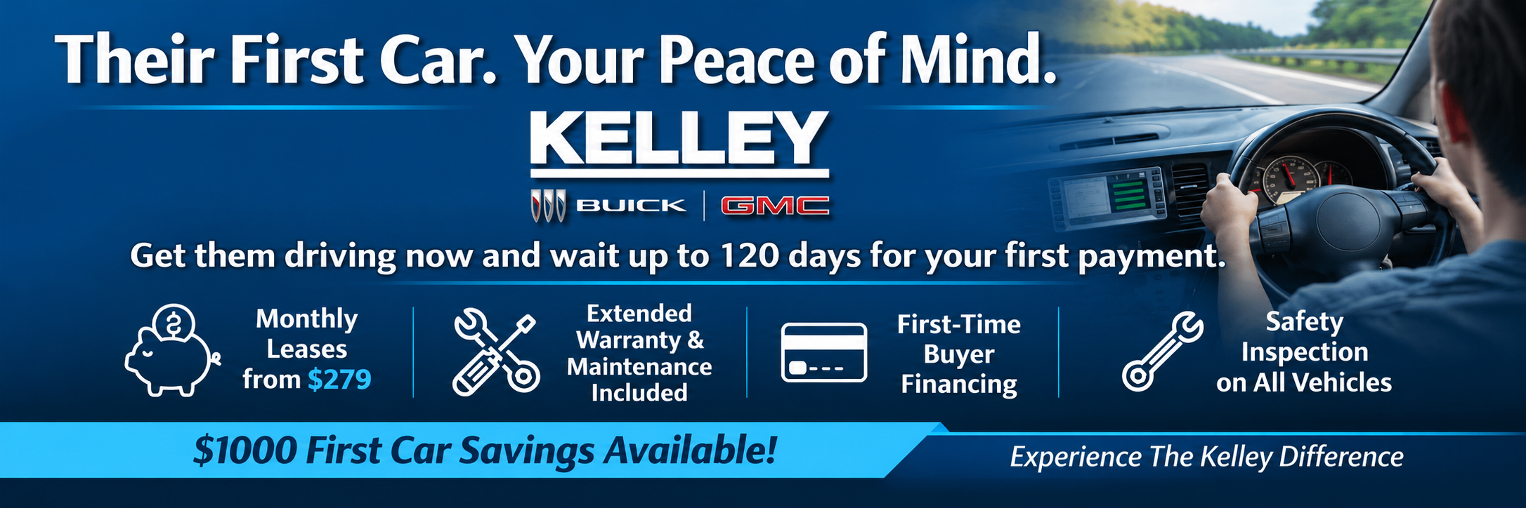$1000 First Car Saving Available at Kelley Automotive Group in Bartow FL